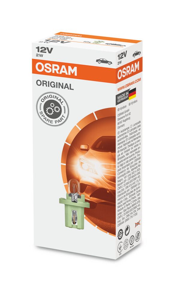 OSRAM Original Line W2W 12V 2W - X10 Universal bulbRef: Osrm00067A / 3062592