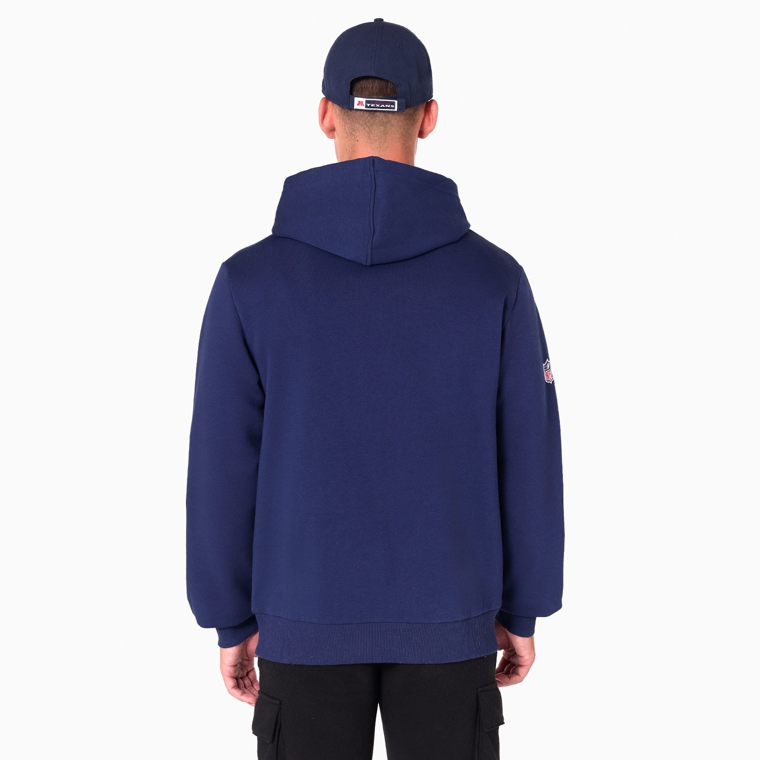 Houston Texans Logo Hoodie NFL Sweatshirt Navy