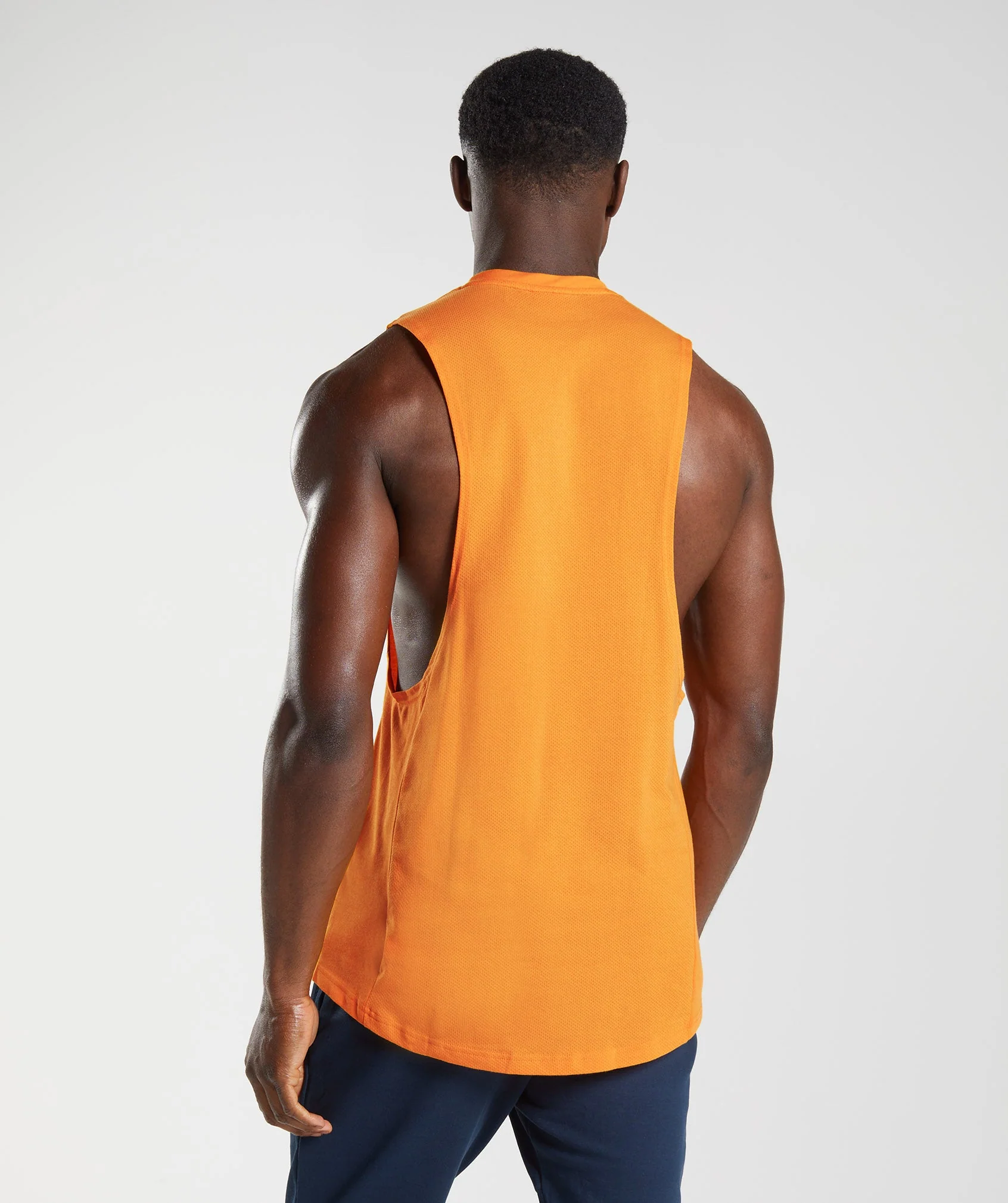 React Drop Arm Tank Sunburst Orange
