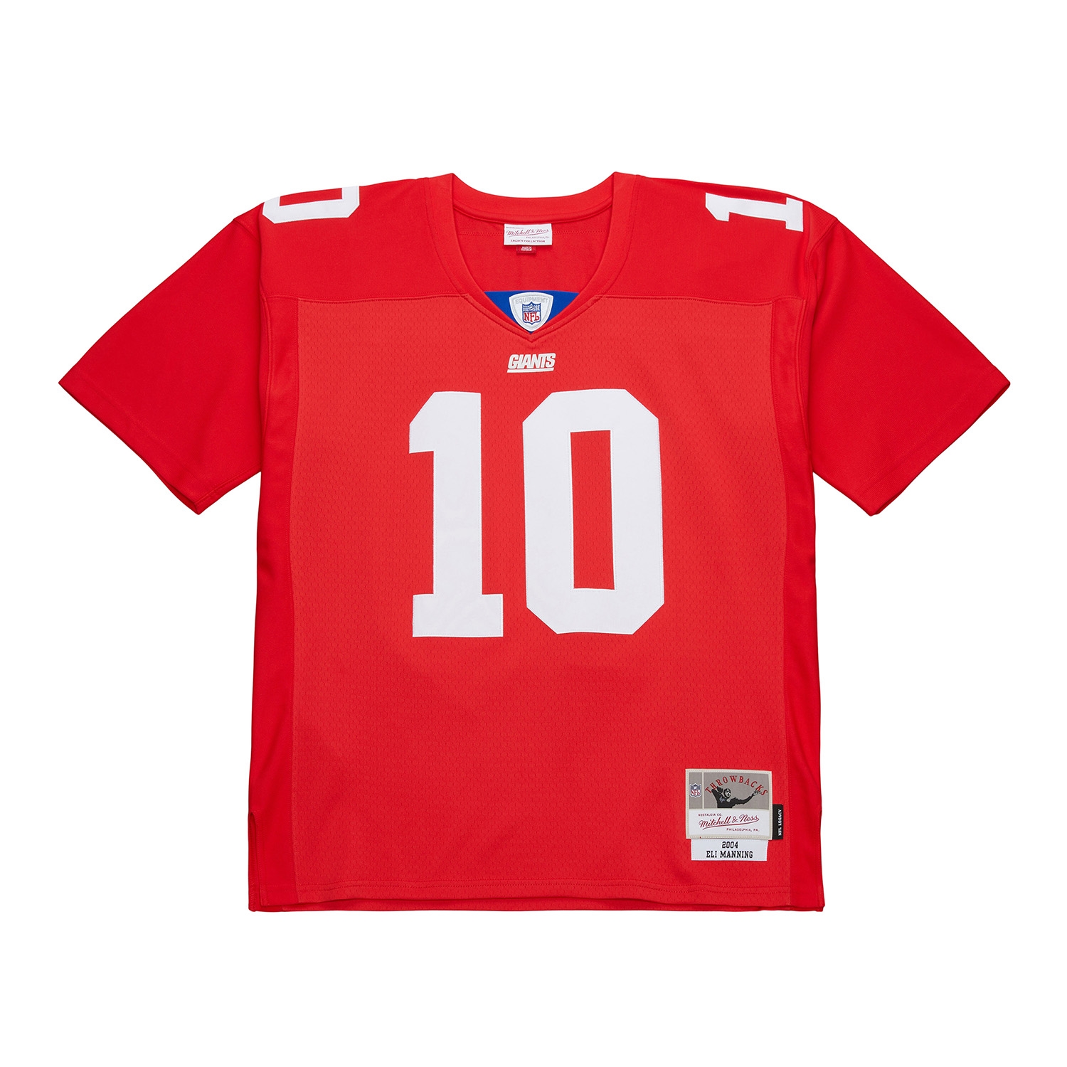 Eli Manning #10 New York Giants 2004 Legacy Throwback NFL Jersey Red