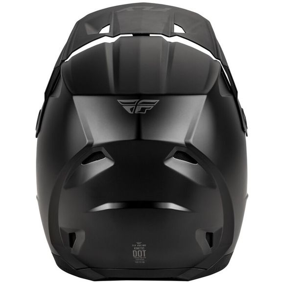 Casque cross Fly KINETIC - SOLID - ENFANT - NoirRef : FL1700