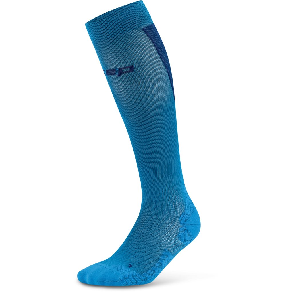 CEP Core Run Ultralight Tall Compression Socks Men - blue/dark blue