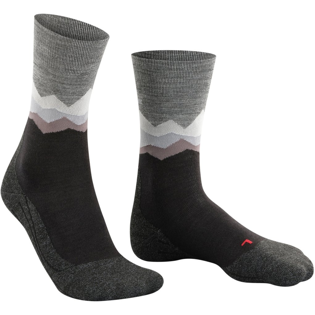 Falke TK2 Explore Crest Trekking Socks Men - black 3003