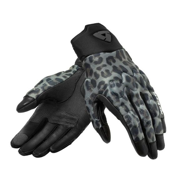 Rev it SPECTRUM LADIES LEOPARD Gloves - Beige / GreyRef: RI1118