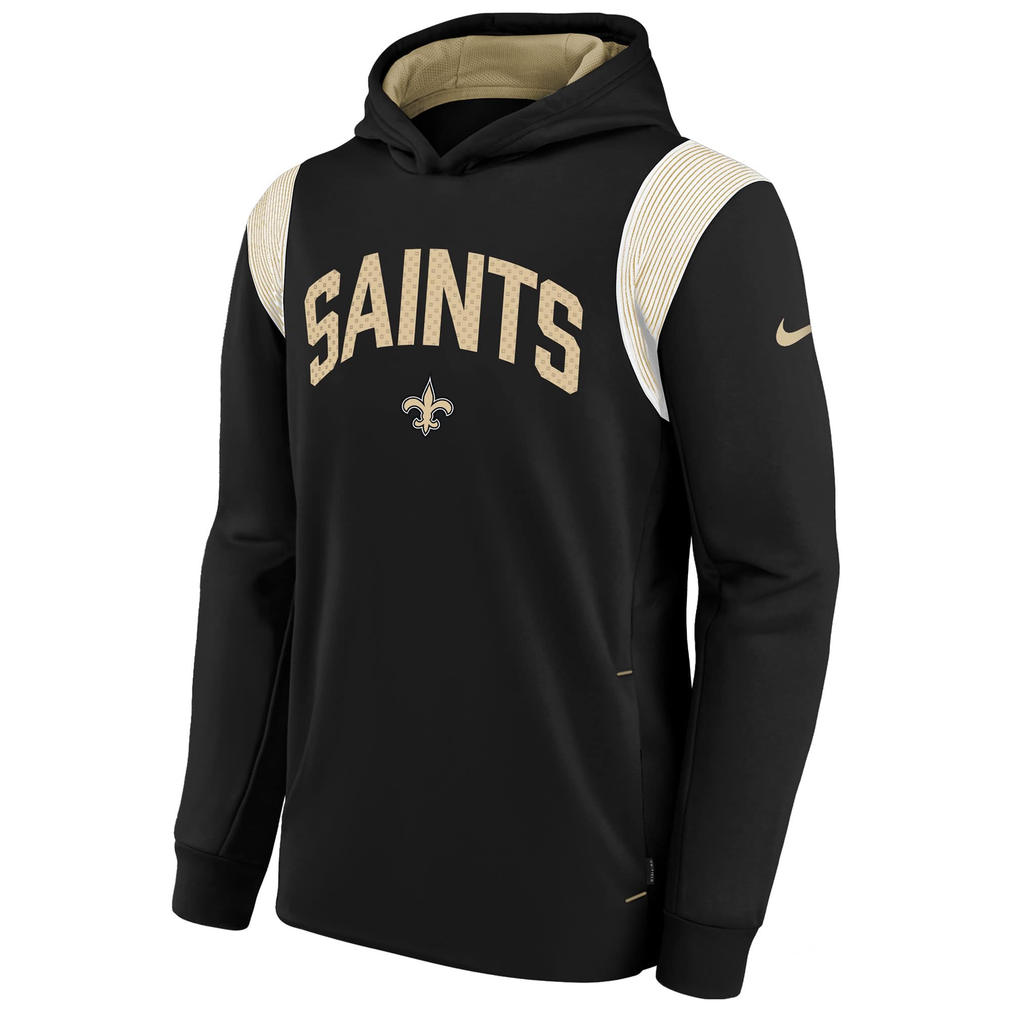 New Orleans Saints 2022 NFL On-Field Sideline Therma Hoodie (YOUTH)