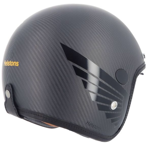 Helstons WINGS Jet Helmet - BlackRef: HS1171
