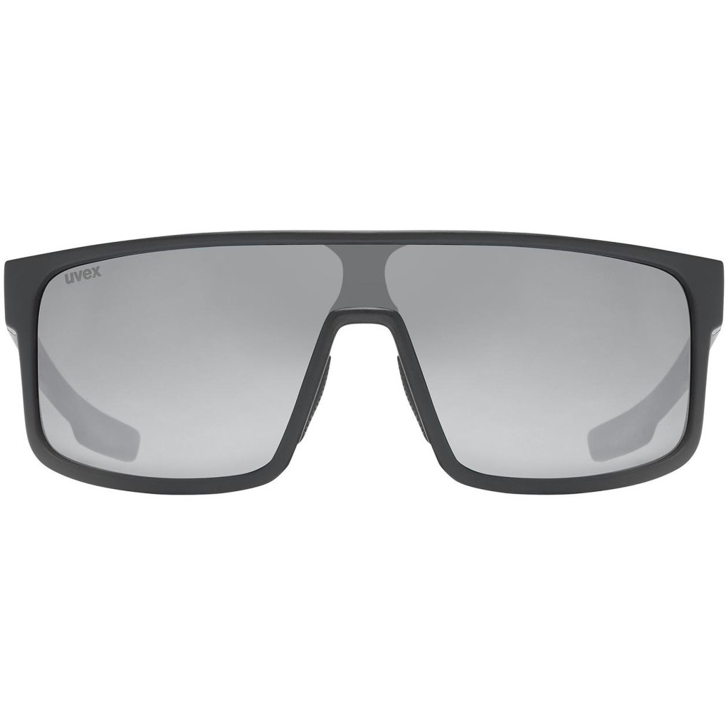 Uvex LGL 51 Glasses - black matt/mirror silver