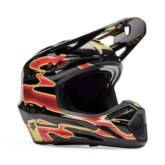 Fox V3 RS INNING 2026 cross helmet - BlackRef: FX6265