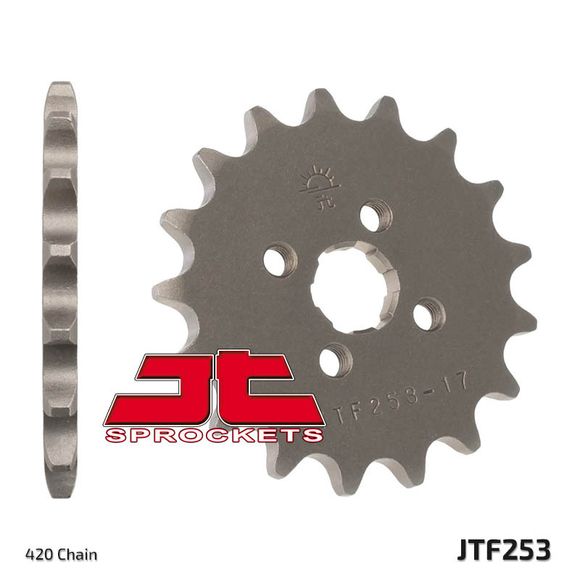 JT. standard steel 253 - 420 countershaft sprocketRef: Jtc01103A / 1077309002