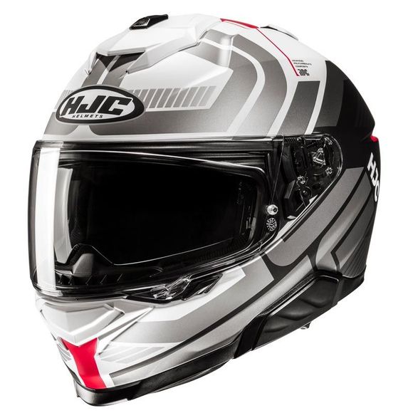HJC I71 full face helmet - VIZ - Red / BlackRef: HJ1311