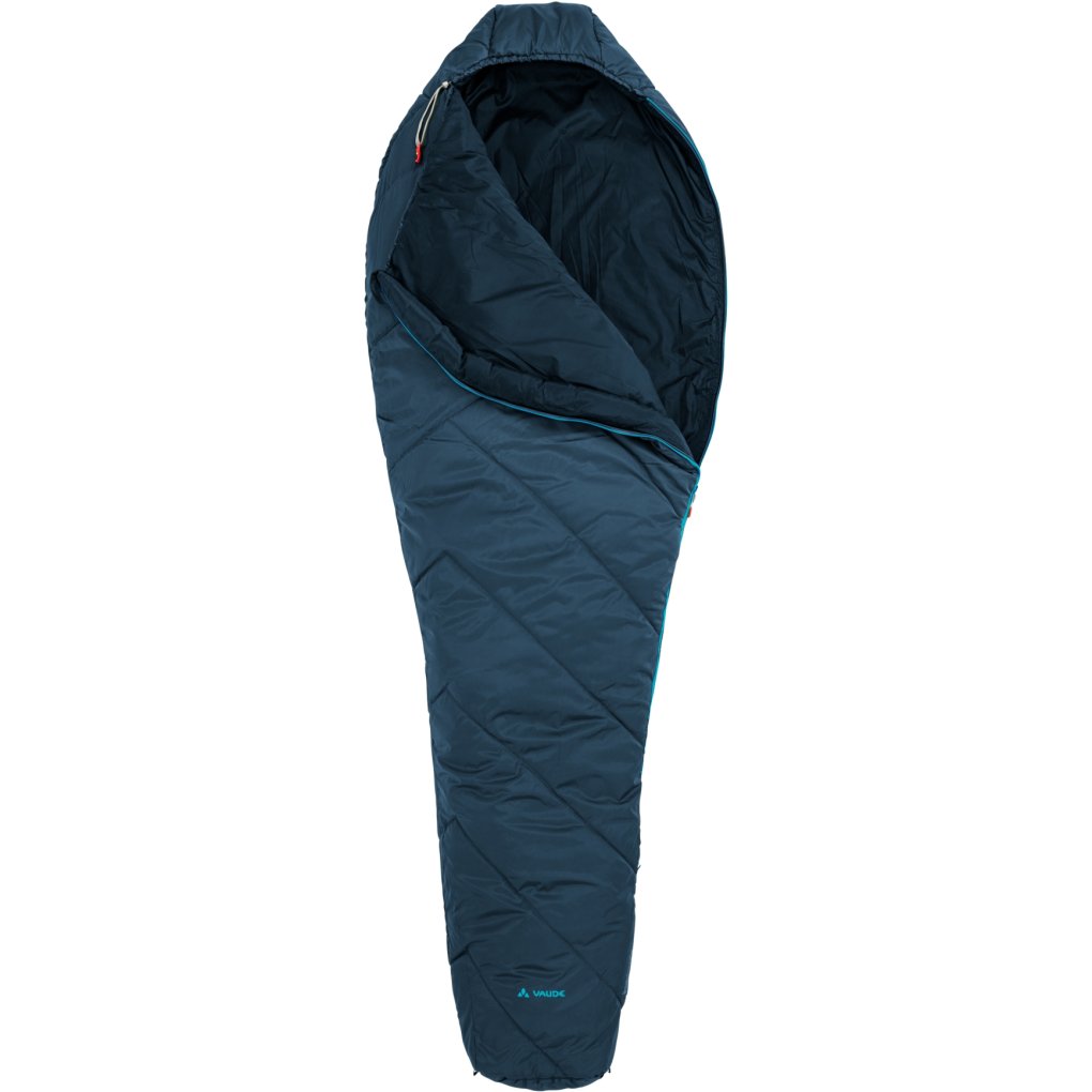 Vaude Sioux 400 S II SYN Sleeping Bag - Zip right - baltic sea