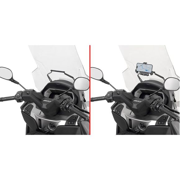 Givi Handlebar Mounting Bar Chassis for GPS MountRef: gi1770 / fb5619