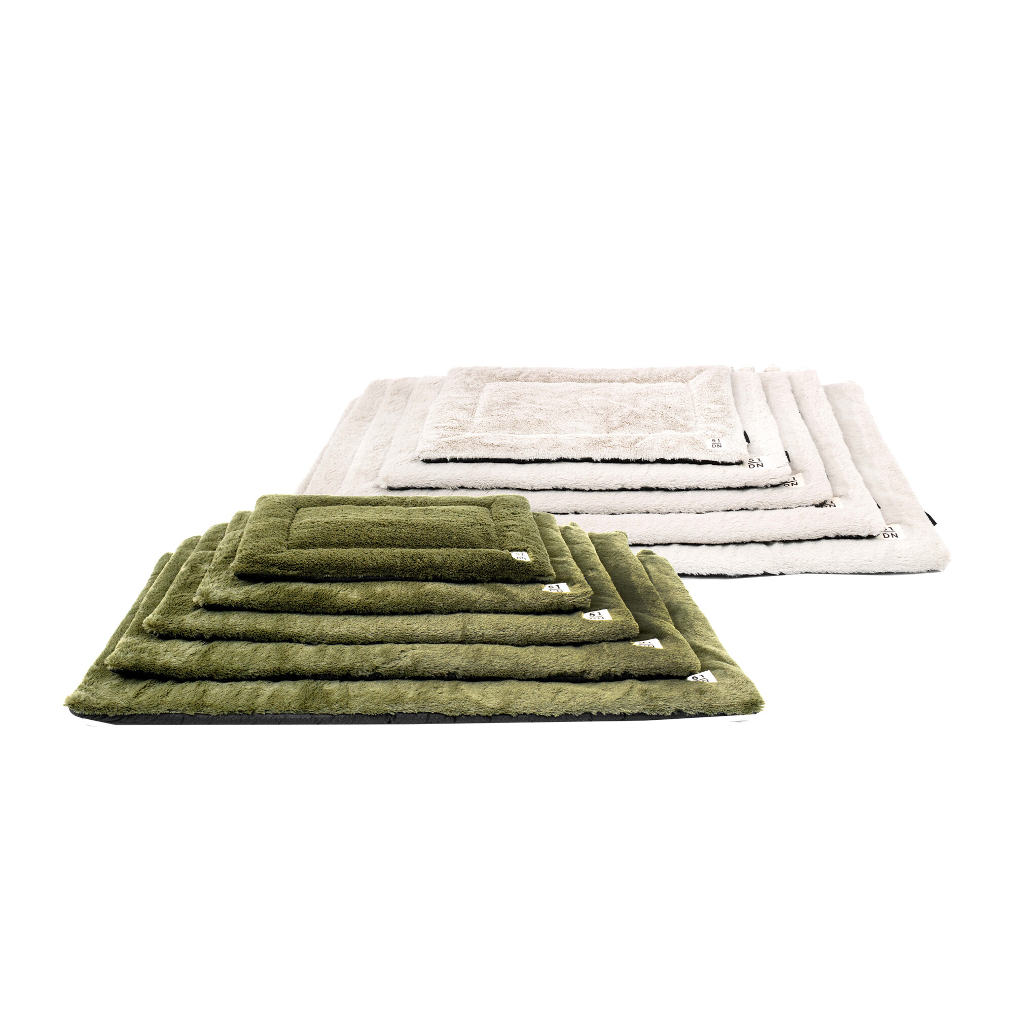 51 Degrees North Supersoft Bench Cushion - Light grey - S