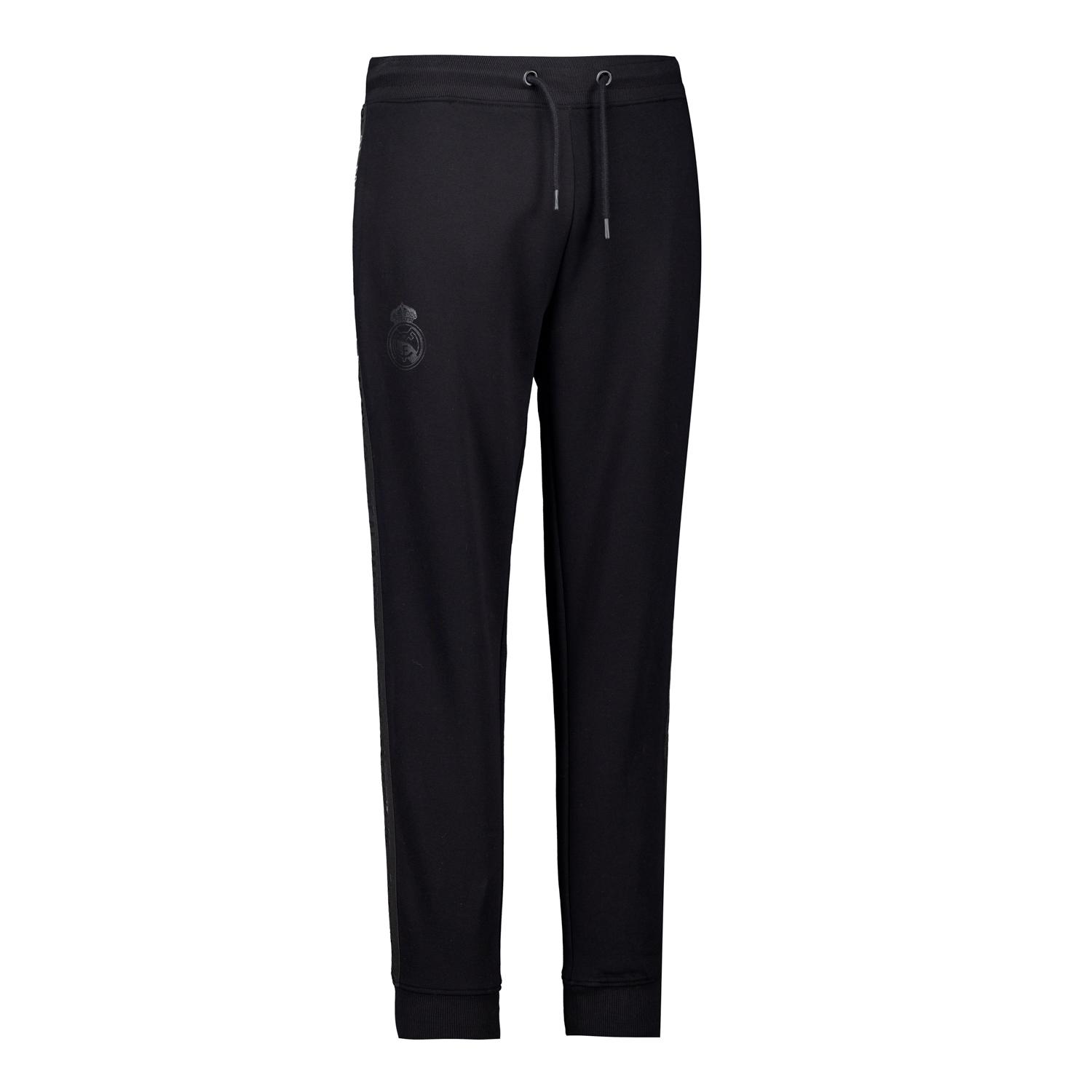 Mens Blackout Jogger Tape Black Real Madrid