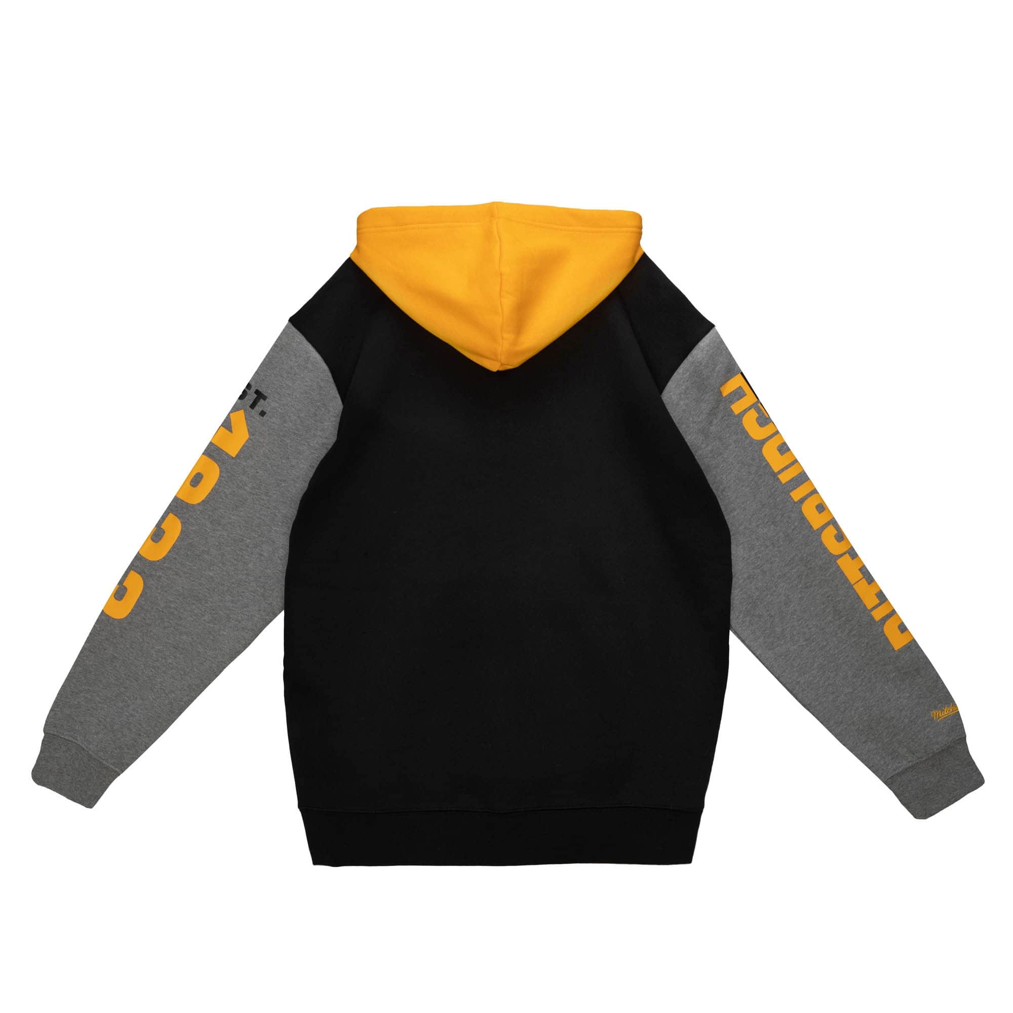 Pittsburgh Steelers Mitchell & Ness NFL Full Zip Fleece Hoodie