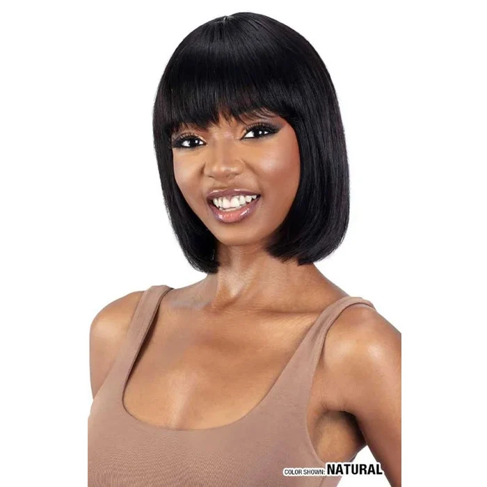 Shake-N-Go Golden 100% Human Hair Glueless Wig - CALISSE