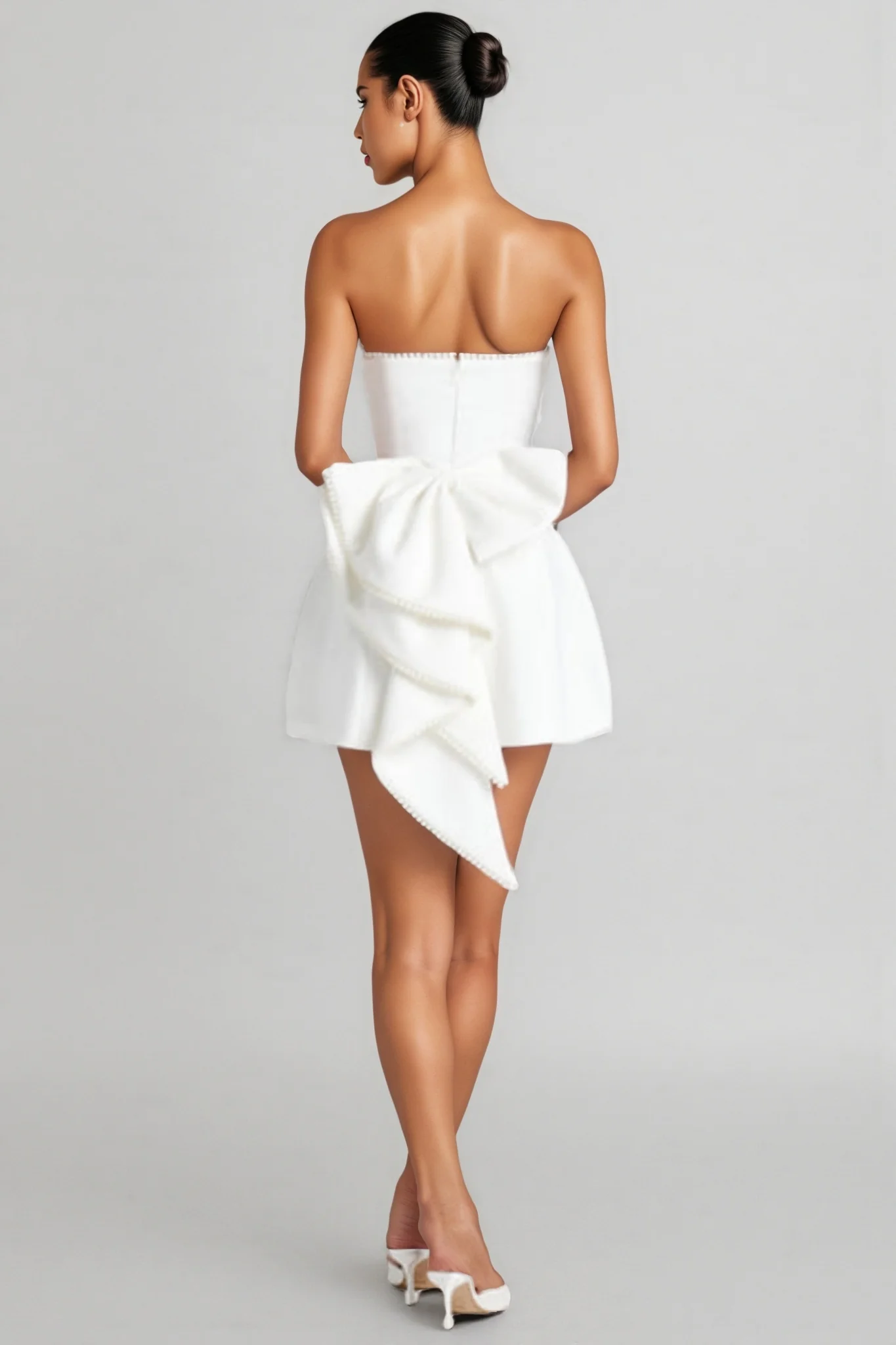 Raymos Backless Butterfly Mini Dress