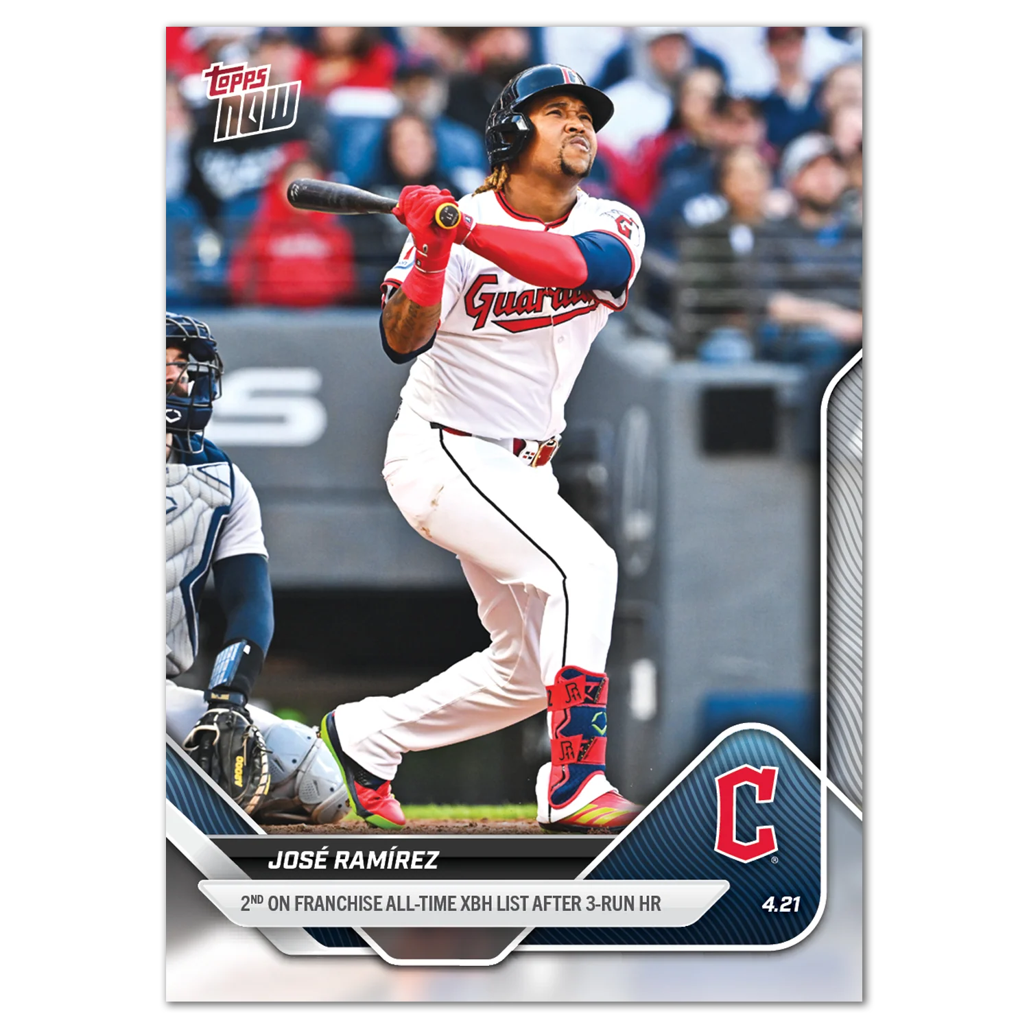 José Ramírez - 2025 MLB Topps NOW® - Card 94