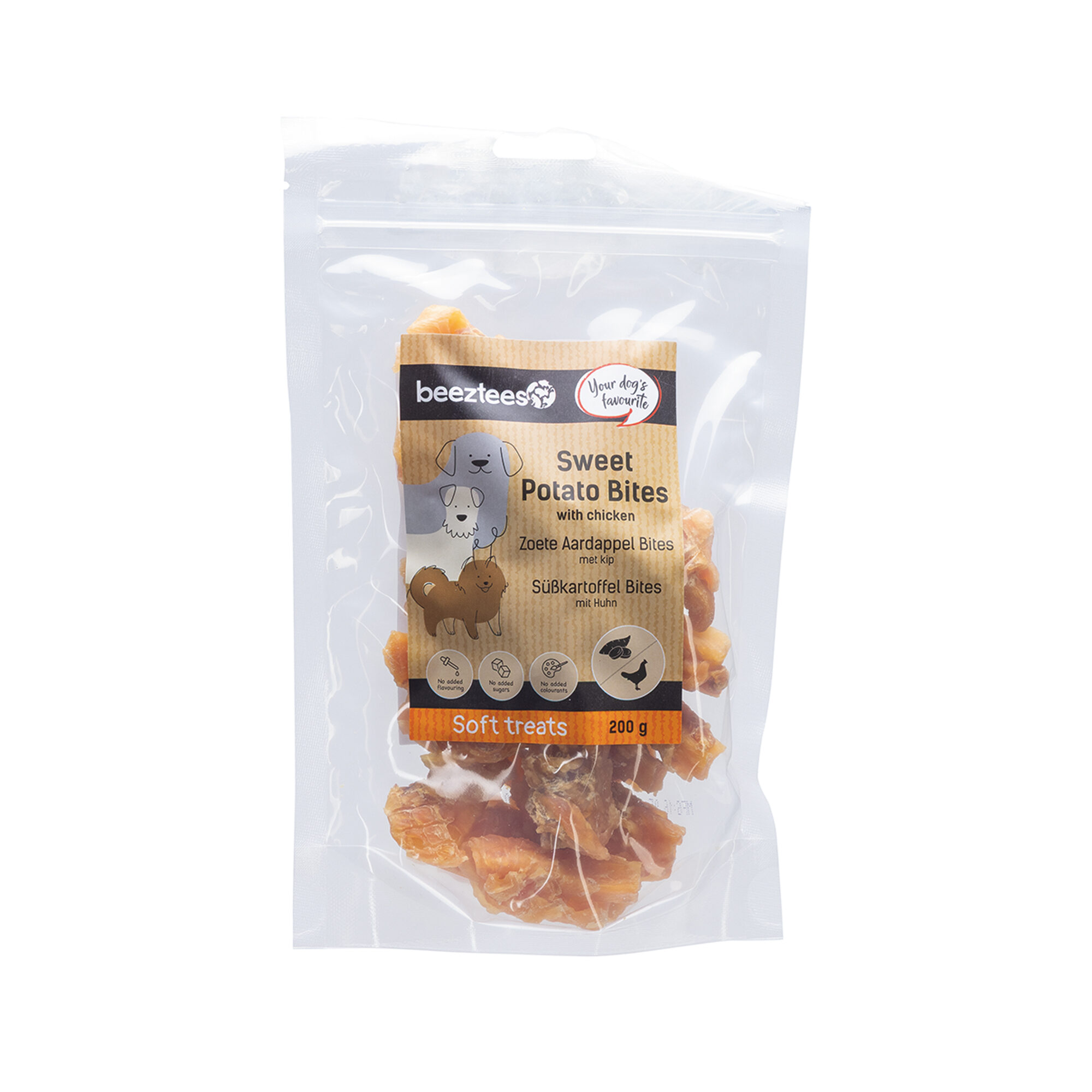 Beeztees Sweet Potato Bites - Chicken - 200g