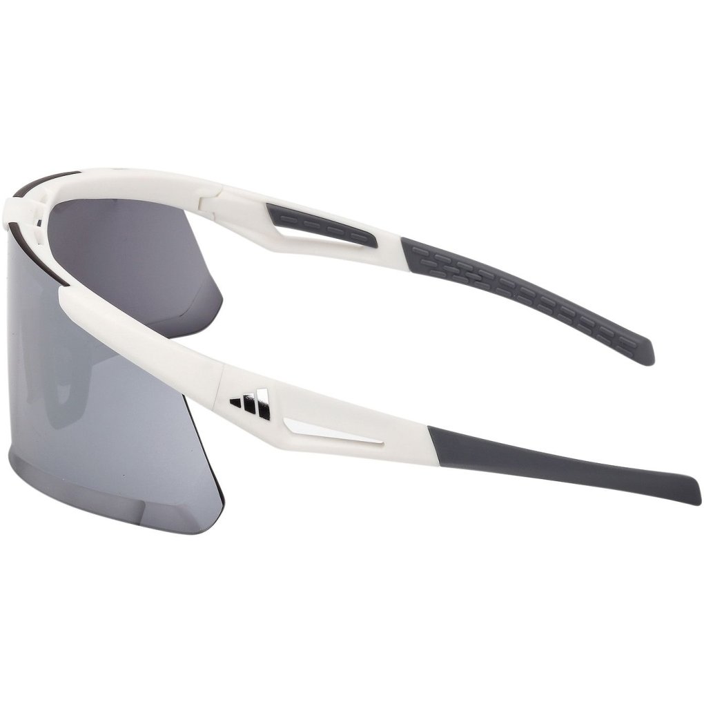 adidas Dunamis EVO SP0106 Glasses - White / Contrast Smoke Mirror