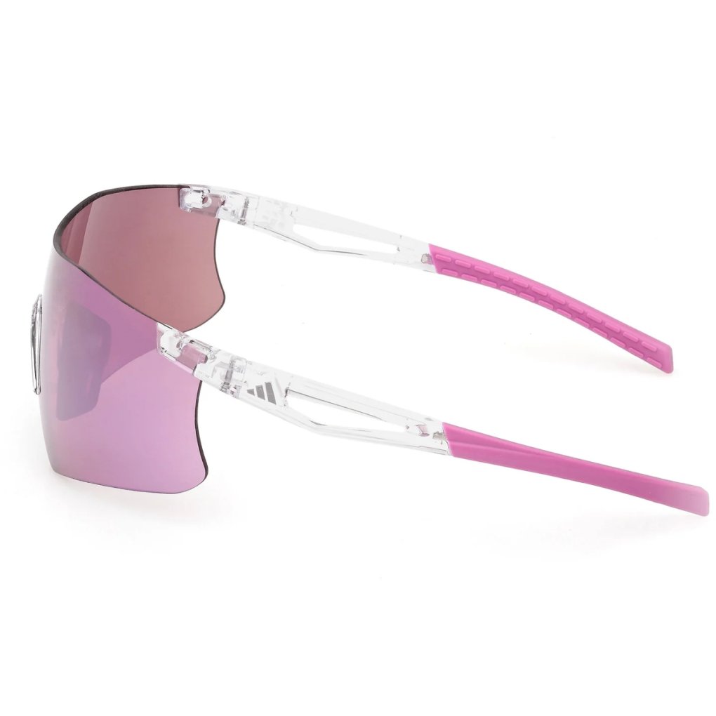 adidas Kaphiros SP0122 Glasses - Crystal / Contrast Mirror Violet