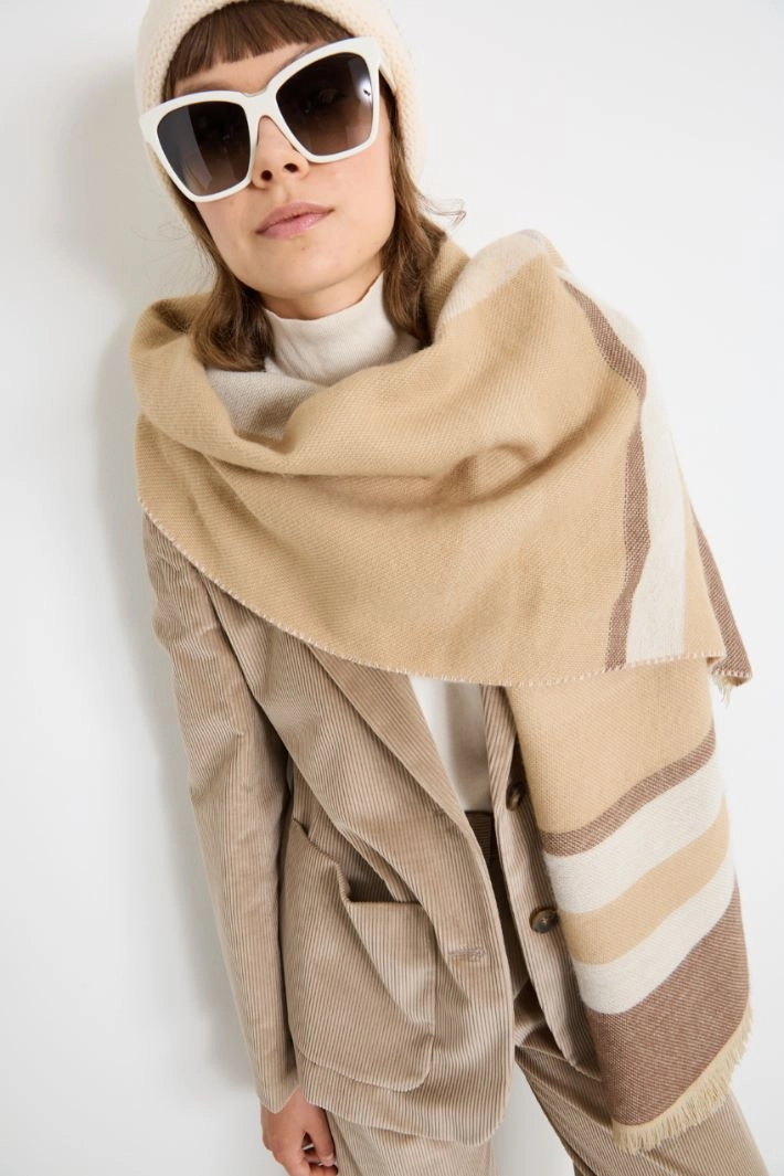 Soft stole - CAMEL