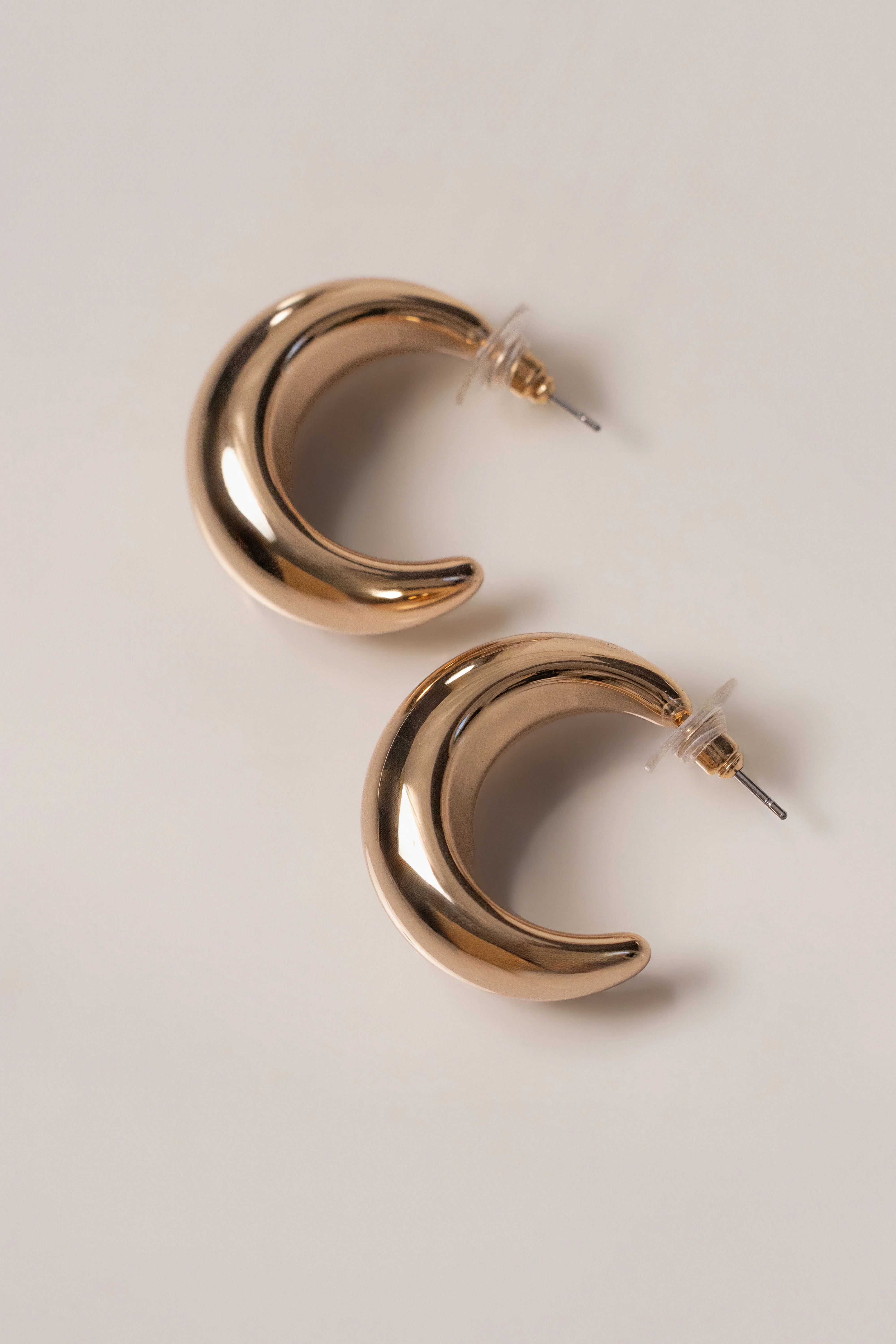Gold Elise Mini Hoop Earrings