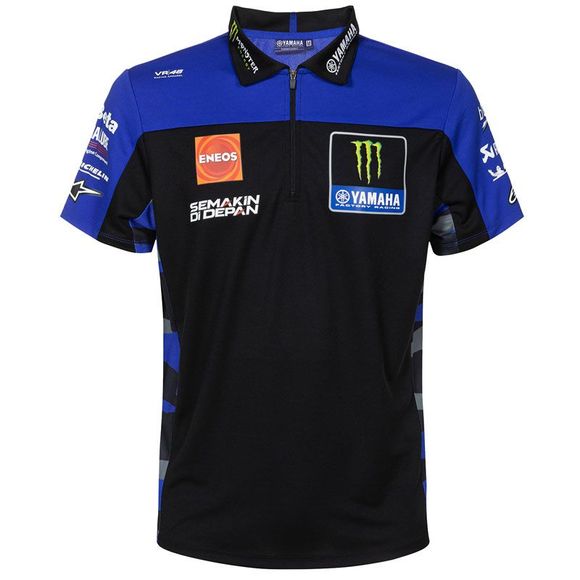 Polo Yamaha MONSTER ENERGY MOTO GP - NoirRef : YM0004