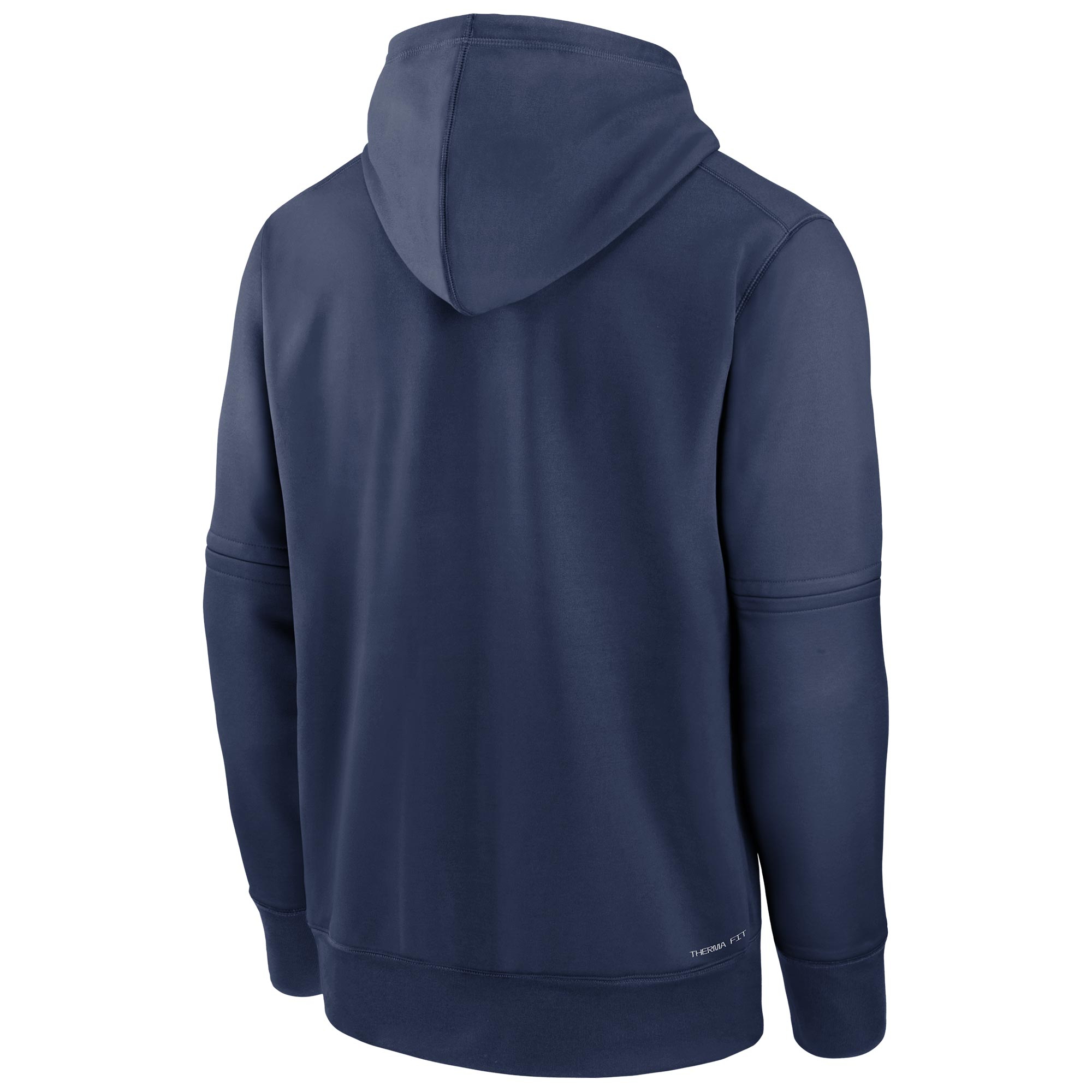Milwaukee Brewers 2024 MLB Authentic Practice Nike Therma Hoodie Navy
