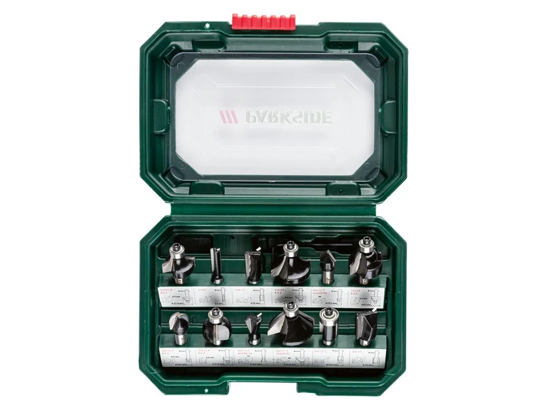 Set de 12 embouts de fraisage PFB 12 A1