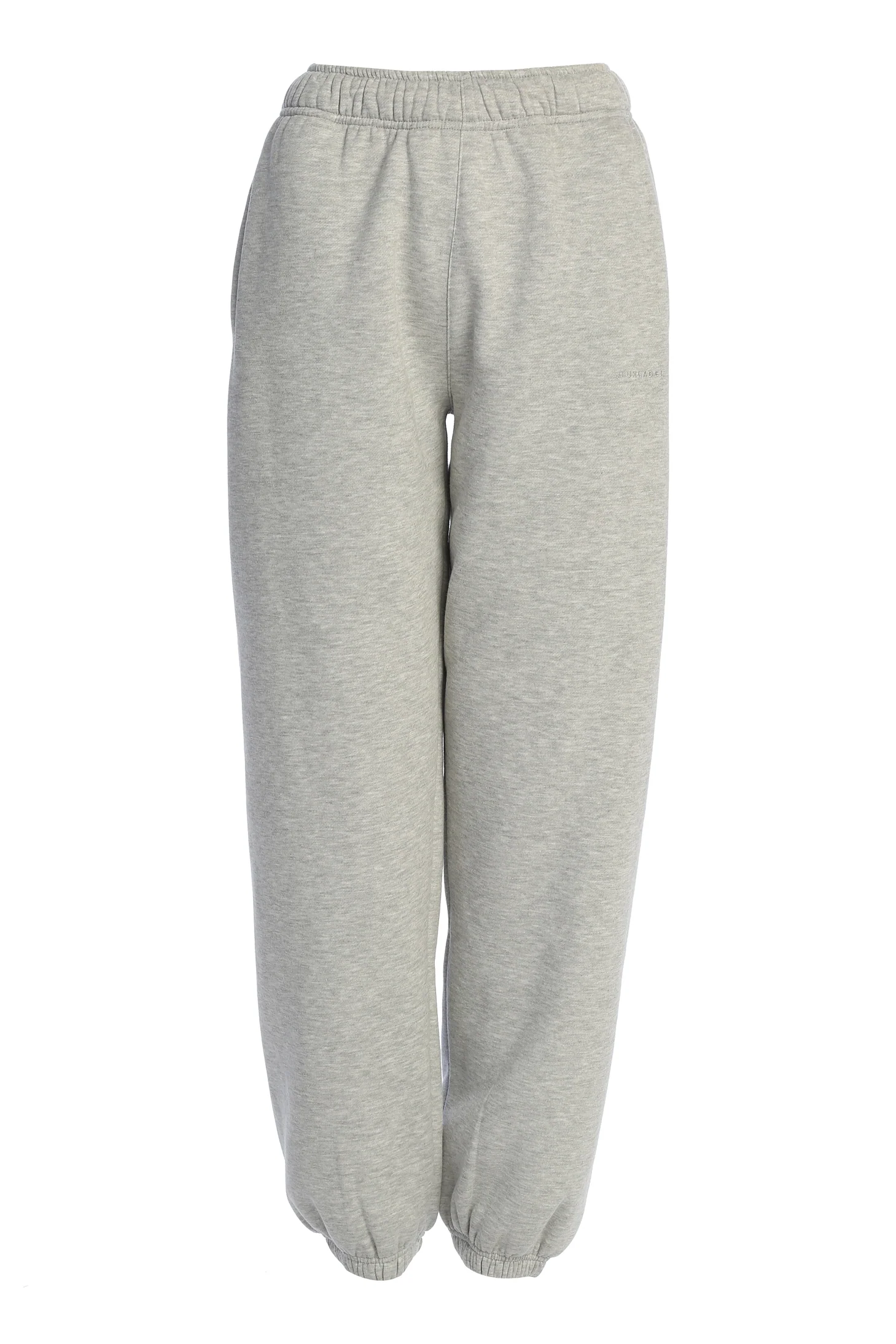 Heather Grey JLUXLABEL Logo Sweatpants