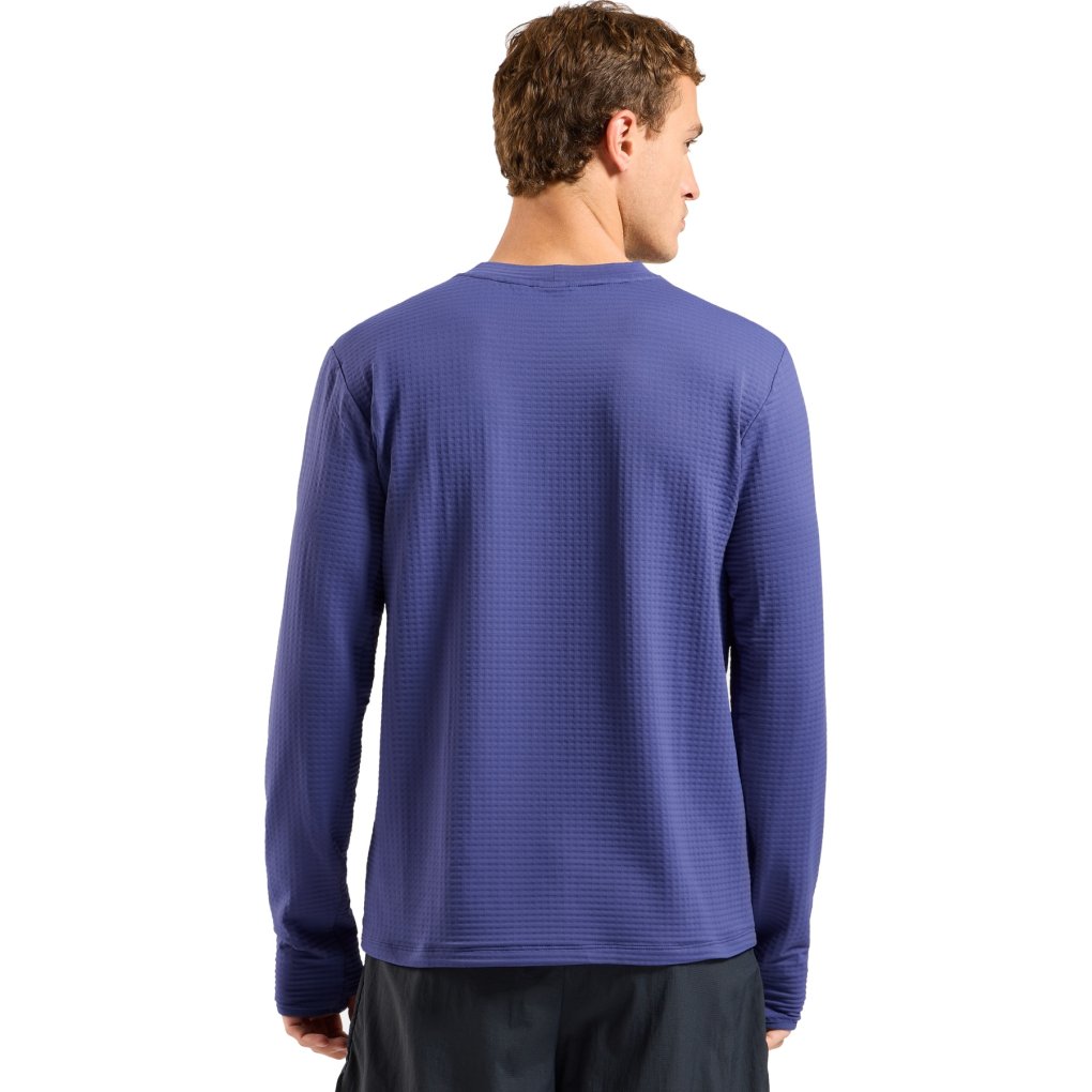 Odlo Essentials Thermal Crewneck Running Mid Layer Men - skipper blue