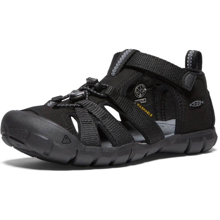 KEEN Seacamp II CNX Sandals Youth - Black/Grey