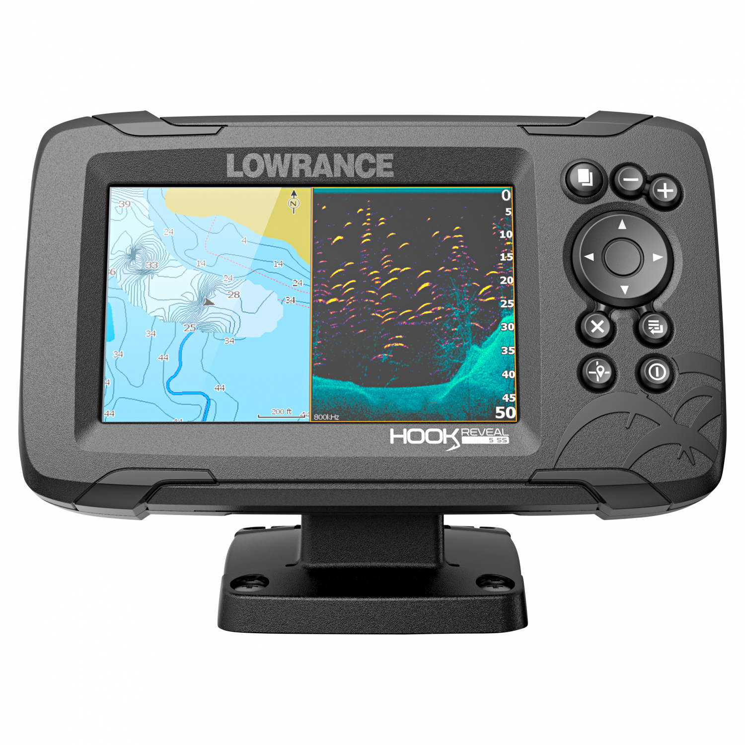 Lowrance Fishfinder Hool Reveal 5