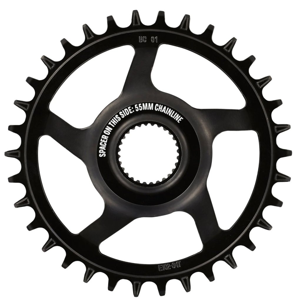 e*thirteen Helix Core e*spec - Direct Mount Chainring - Bosch - black