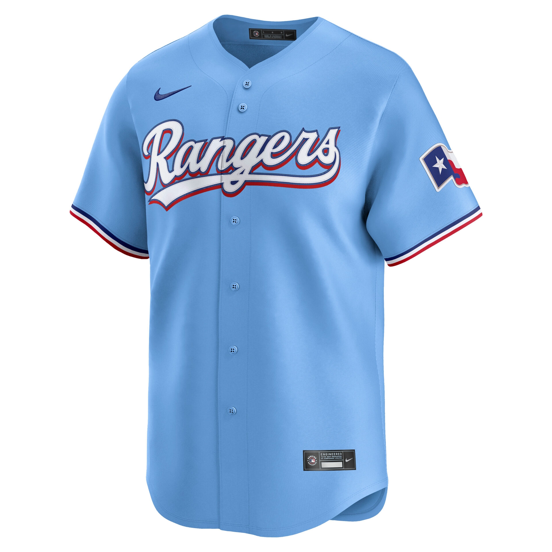 Texas Rangers Alternate Limited MLB Jersey Blue