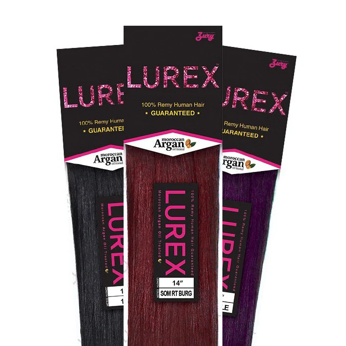 Zury Sis Lurex 100% Remy Human Hair Weave - STRAIGHT 10-24
