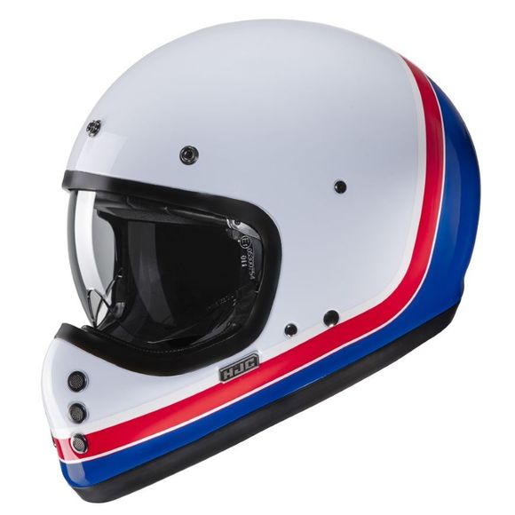 HJC V60 full face helmet - SCOBY - Blue / RedRef: HJ0917