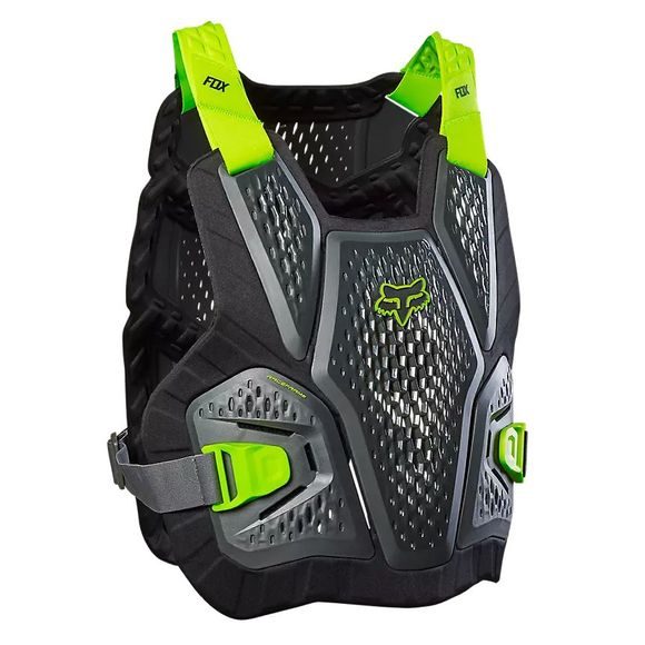 Fox RACEFRAME IMPACT 2025 stone guard - Black / YellowRef : FX2540-C63229