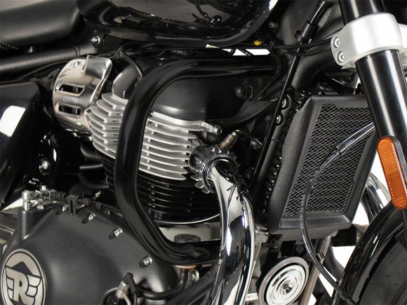 Hepco & Becker Crashbar engine guard - blackROYAL ENFIELD 650 SUPER METEOR 650 - 2023 - 2025Ref: Hbe03069A / 5017651 00 01