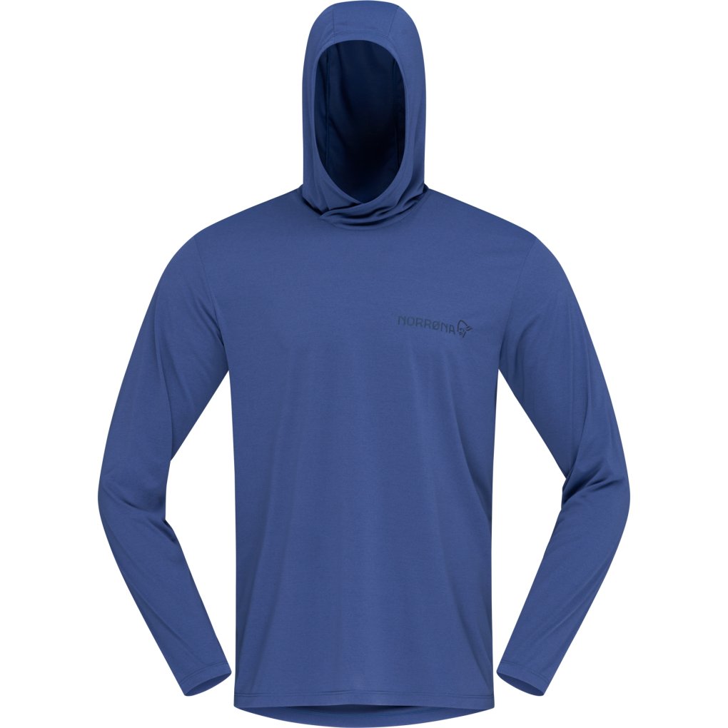Norrona femund tech Hood Shirt Men - Vintage Indigo