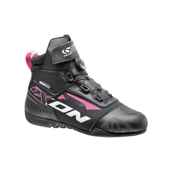 Baskets Moto Ixon RANKER WATERPROOF LADY - Noir / BlancRef : IX1528-C364