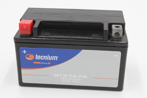 Maintenance -free Tecnium battery activated factory - BTX7ARef : TE02426A / 1105550