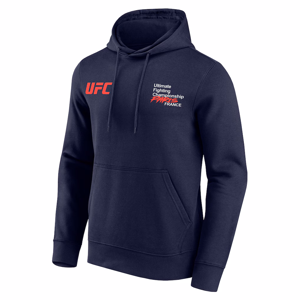 UFC Fight Night Paris France Hoodie - Navy - Mens