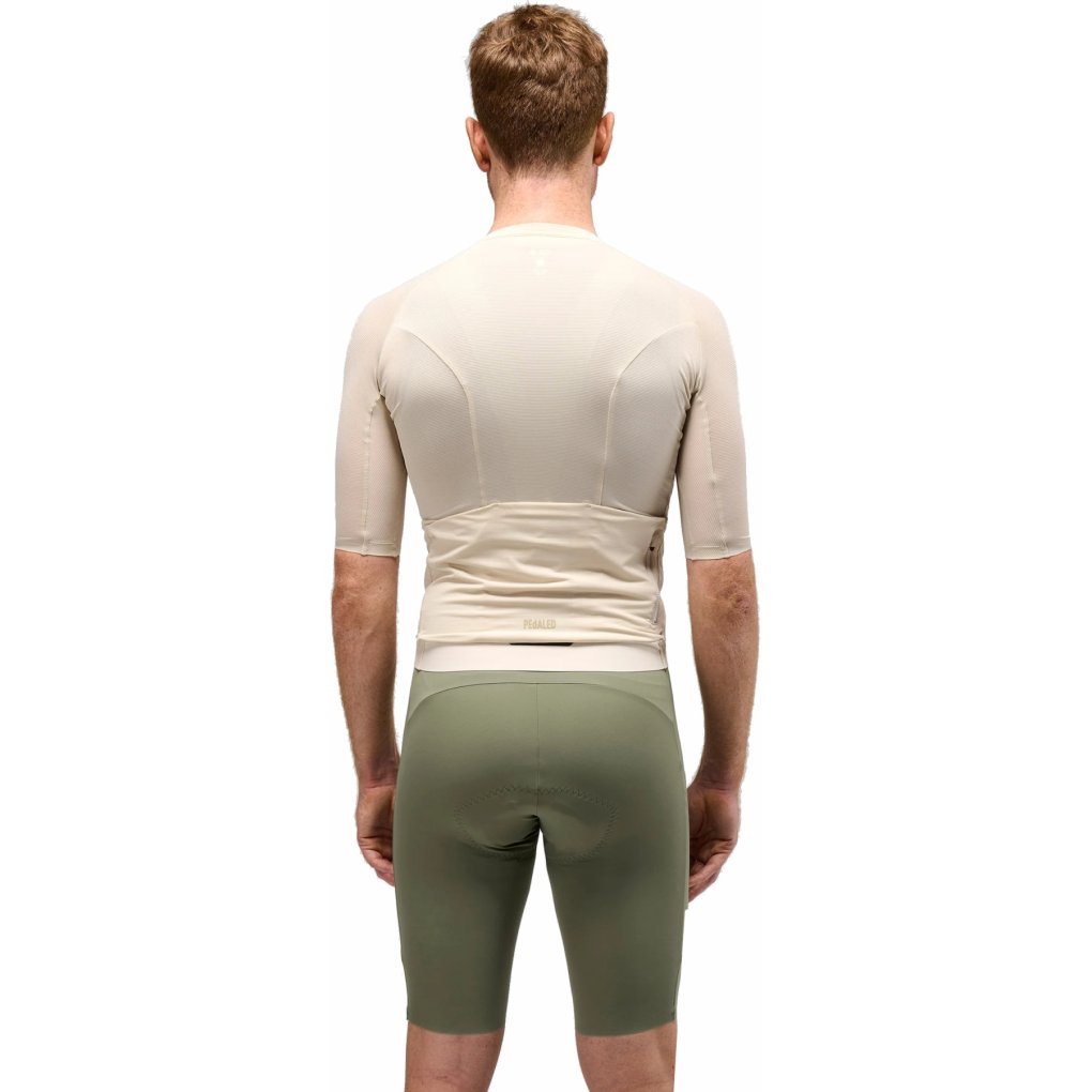 PEdALED E. Lightweight Short Sleeve Jersey Men - Off White