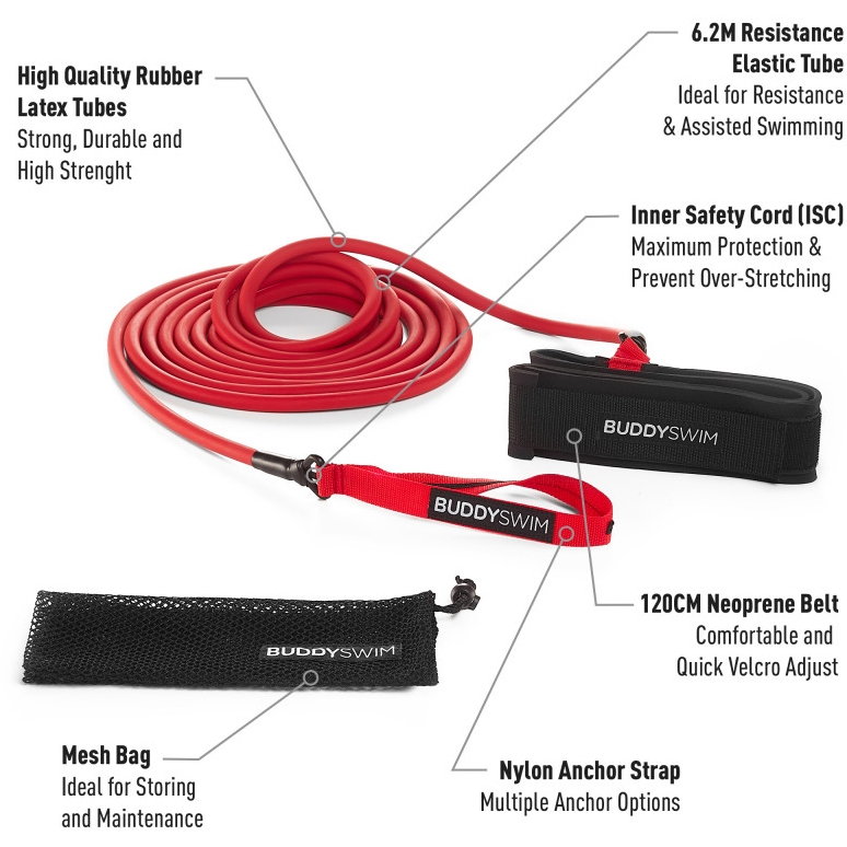 Buddyswim Long Speed Swim Belt