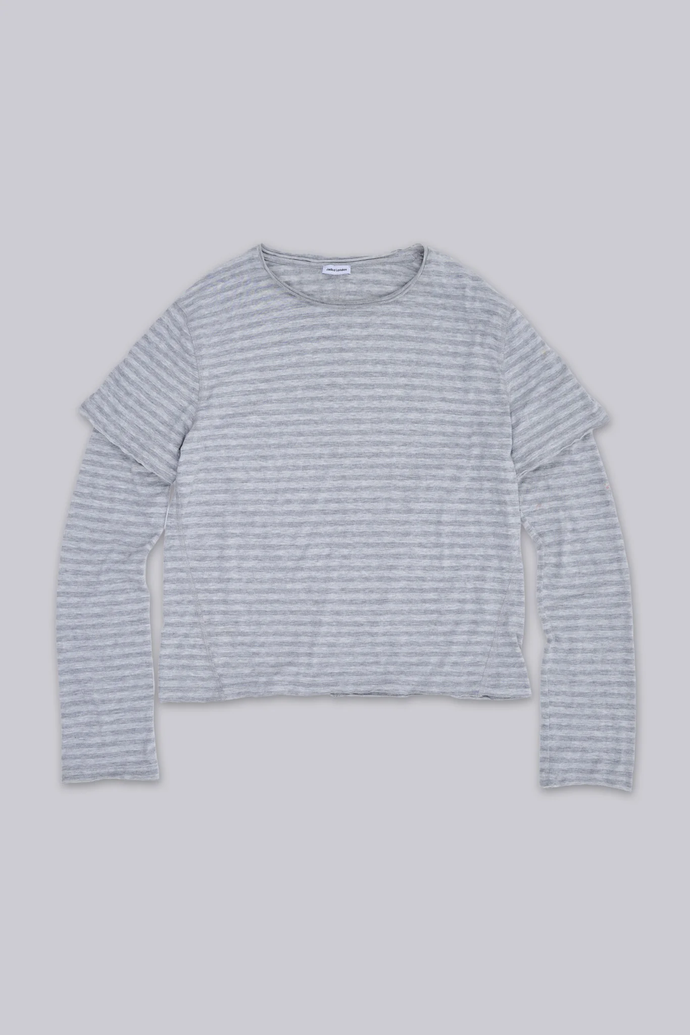 Line Double Layer Long Sleeve Top