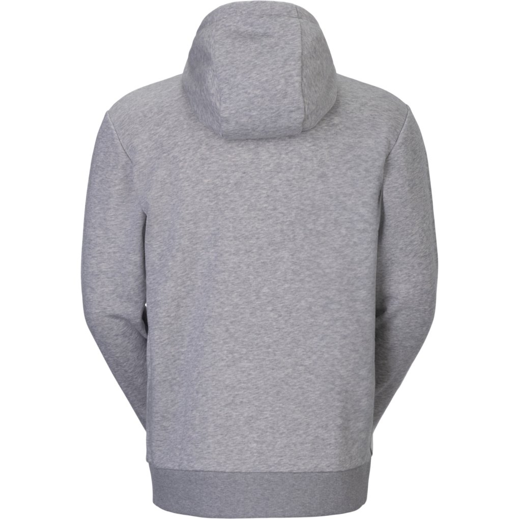 SCOTT No Shortcuts Long Sleeve Hoody Men - grey melange