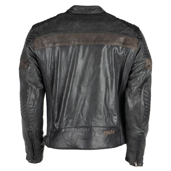 DXR CHUCK Motorcycle Jacket - Black / BrownRef: DXR0276