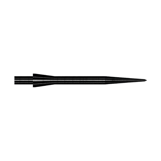 Winmau Velocity Black steel dart tips - 30mm